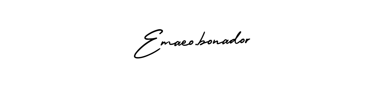 You can use this online signature creator to create a handwritten signature for the name Emaeo.bonador. This is the best online autograph maker. Emaeo.bonador signature style 3 images and pictures png