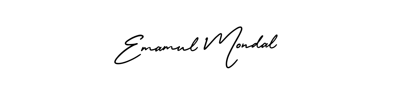 You can use this online signature creator to create a handwritten signature for the name Emamul Mondal. This is the best online autograph maker. Emamul Mondal signature style 3 images and pictures png