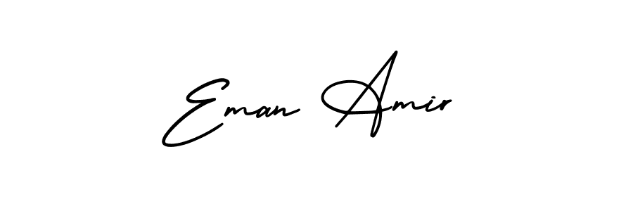 How to Draw Eman Amir signature style? AmerikaSignatureDemo-Regular is a latest design signature styles for name Eman Amir. Eman Amir signature style 3 images and pictures png