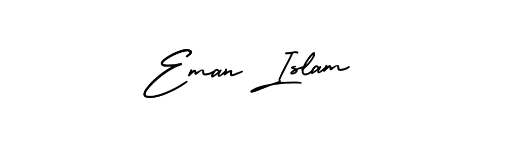 if you are searching for the best signature style for your name Eman Islam. so please give up your signature search. here we have designed multiple signature styles  using AmerikaSignatureDemo-Regular. Eman Islam signature style 3 images and pictures png