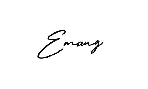 How to Draw Emang signature style? AmerikaSignatureDemo-Regular is a latest design signature styles for name Emang. Emang signature style 3 images and pictures png