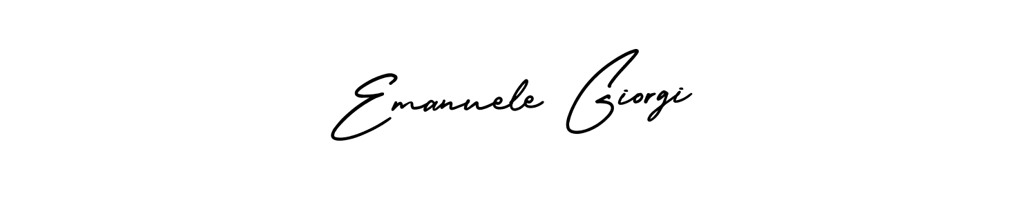 How to Draw Emanuele Giorgi signature style? AmerikaSignatureDemo-Regular is a latest design signature styles for name Emanuele Giorgi. Emanuele Giorgi signature style 3 images and pictures png