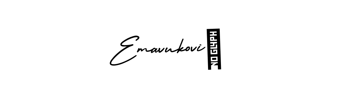 Make a short EmavukoviĆ signature style. Manage your documents anywhere anytime using AmerikaSignatureDemo-Regular. Create and add eSignatures, submit forms, share and send files easily. EmavukoviĆ signature style 3 images and pictures png