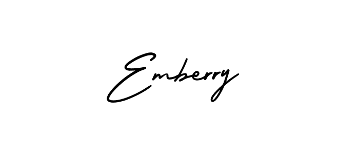 Once you've used our free online signature maker to create your best signature AmerikaSignatureDemo-Regular style, it's time to enjoy all of the benefits that Emberry name signing documents. Emberry signature style 3 images and pictures png