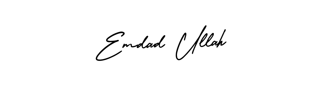 AmerikaSignatureDemo-Regular is a professional signature style that is perfect for those who want to add a touch of class to their signature. It is also a great choice for those who want to make their signature more unique. Get Emdad Ullah name to fancy signature for free. Emdad Ullah signature style 3 images and pictures png