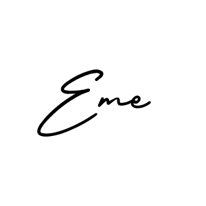 if you are searching for the best signature style for your name Eme. so please give up your signature search. here we have designed multiple signature styles  using AmerikaSignatureDemo-Regular. Eme signature style 3 images and pictures png