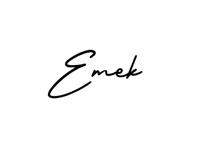 How to Draw Emek signature style? AmerikaSignatureDemo-Regular is a latest design signature styles for name Emek. Emek signature style 3 images and pictures png