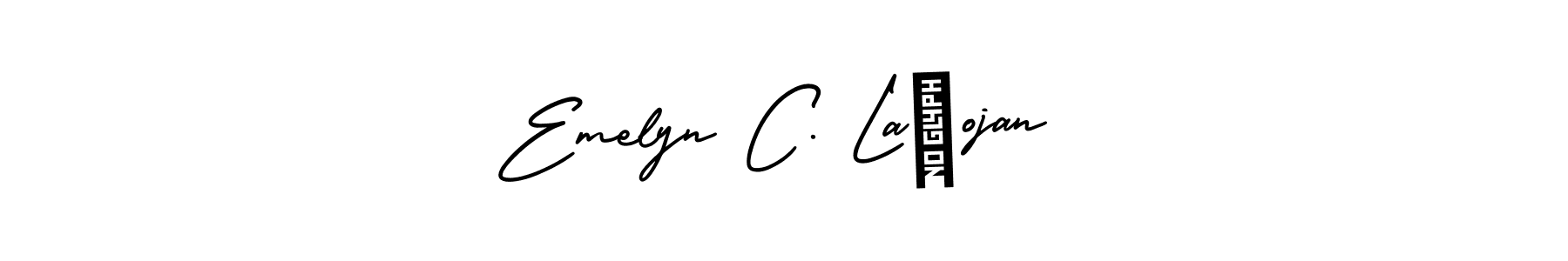 It looks lik you need a new signature style for name Emelyn C. Lañojan. Design unique handwritten (AmerikaSignatureDemo-Regular) signature with our free signature maker in just a few clicks. Emelyn C. Lañojan signature style 3 images and pictures png