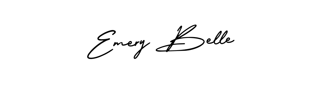 Similarly AmerikaSignatureDemo-Regular is the best handwritten signature design. Signature creator online .You can use it as an online autograph creator for name Emery Belle. Emery Belle signature style 3 images and pictures png