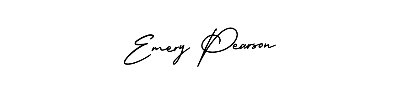 Check out images of Autograph of Emery Pearson name. Actor Emery Pearson Signature Style. AmerikaSignatureDemo-Regular is a professional sign style online. Emery Pearson signature style 3 images and pictures png