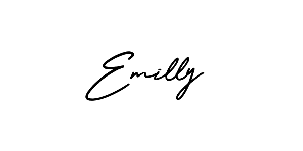 Similarly AmerikaSignatureDemo-Regular is the best handwritten signature design. Signature creator online .You can use it as an online autograph creator for name Emilly. Emilly signature style 3 images and pictures png