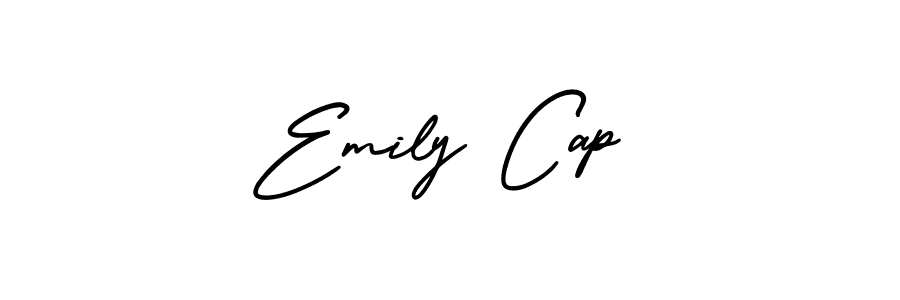 Make a beautiful signature design for name Emily Cap. Use this online signature maker to create a handwritten signature for free. Emily Cap signature style 3 images and pictures png