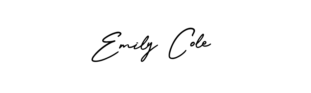 You should practise on your own different ways (AmerikaSignatureDemo-Regular) to write your name (Emily Cole) in signature. don't let someone else do it for you. Emily Cole signature style 3 images and pictures png