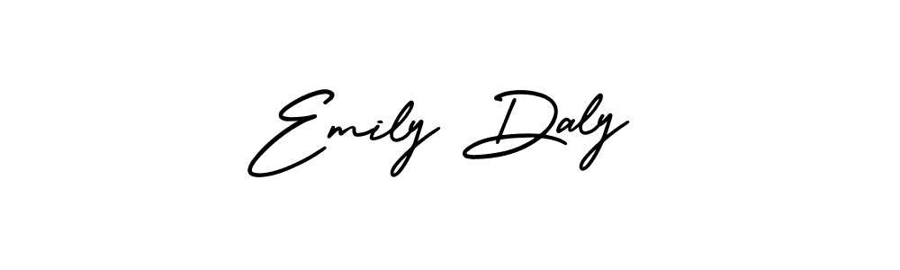 The best way (AmerikaSignatureDemo-Regular) to make a short signature is to pick only two or three words in your name. The name Emily Daly include a total of six letters. For converting this name. Emily Daly signature style 3 images and pictures png