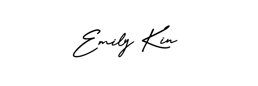 This is the best signature style for the Emily Kin name. Also you like these signature font (AmerikaSignatureDemo-Regular). Mix name signature. Emily Kin signature style 3 images and pictures png