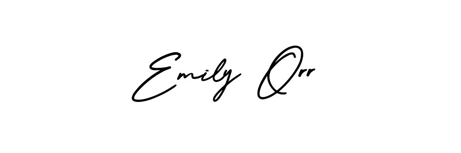 It looks lik you need a new signature style for name Emily Orr. Design unique handwritten (AmerikaSignatureDemo-Regular) signature with our free signature maker in just a few clicks. Emily Orr signature style 3 images and pictures png