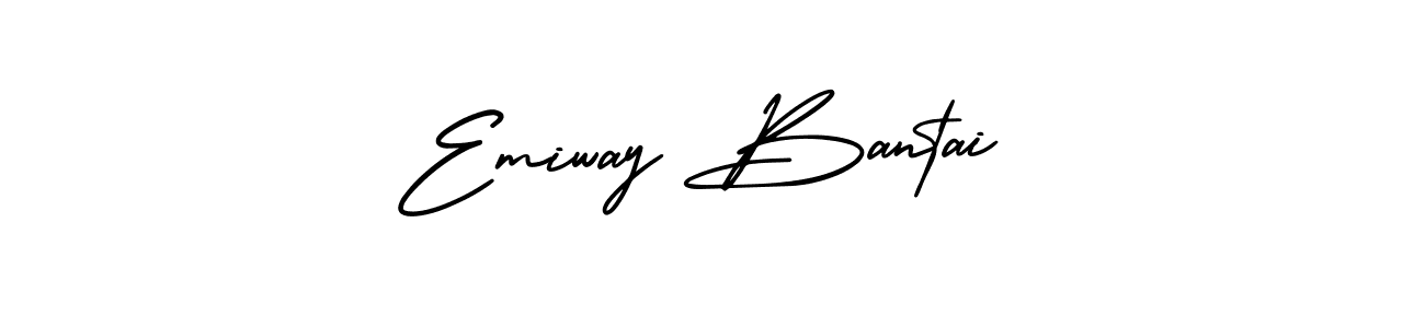 How to make Emiway Bantai signature? AmerikaSignatureDemo-Regular is a professional autograph style. Create handwritten signature for Emiway Bantai name. Emiway Bantai signature style 3 images and pictures png