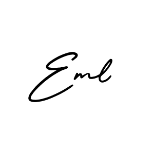 How to Draw Eml signature style? AmerikaSignatureDemo-Regular is a latest design signature styles for name Eml. Eml signature style 3 images and pictures png