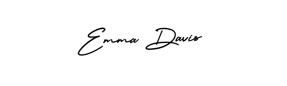 Design your own signature with our free online signature maker. With this signature software, you can create a handwritten (AmerikaSignatureDemo-Regular) signature for name Emma Davis. Emma Davis signature style 3 images and pictures png