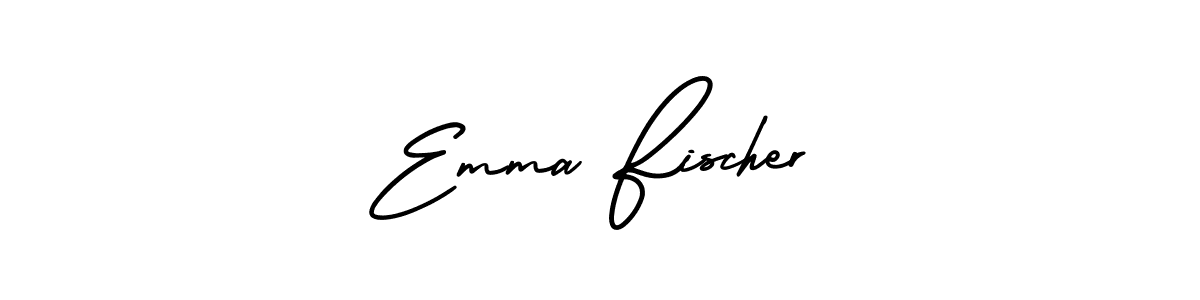 Best and Professional Signature Style for Emma Fischer. AmerikaSignatureDemo-Regular Best Signature Style Collection. Emma Fischer signature style 3 images and pictures png