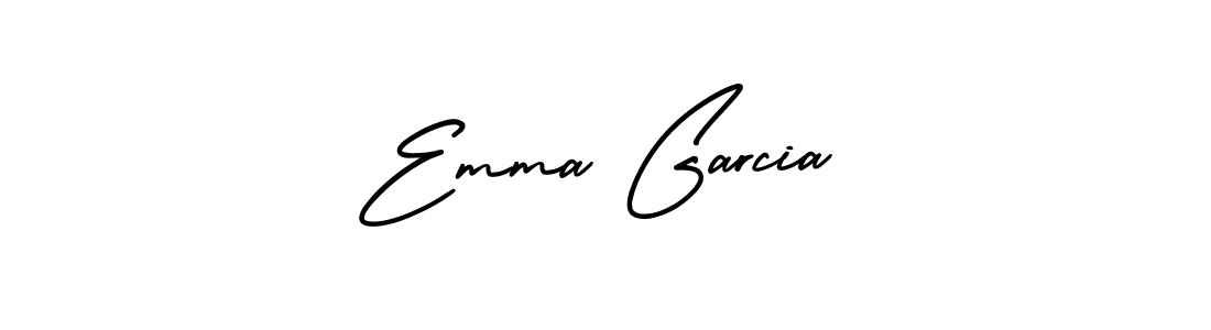 Make a beautiful signature design for name Emma Garcia. With this signature (AmerikaSignatureDemo-Regular) style, you can create a handwritten signature for free. Emma Garcia signature style 3 images and pictures png