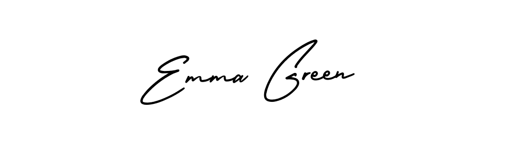 Design your own signature with our free online signature maker. With this signature software, you can create a handwritten (AmerikaSignatureDemo-Regular) signature for name Emma Green. Emma Green signature style 3 images and pictures png