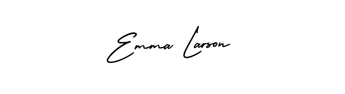 AmerikaSignatureDemo-Regular is a professional signature style that is perfect for those who want to add a touch of class to their signature. It is also a great choice for those who want to make their signature more unique. Get Emma Larson name to fancy signature for free. Emma Larson signature style 3 images and pictures png
