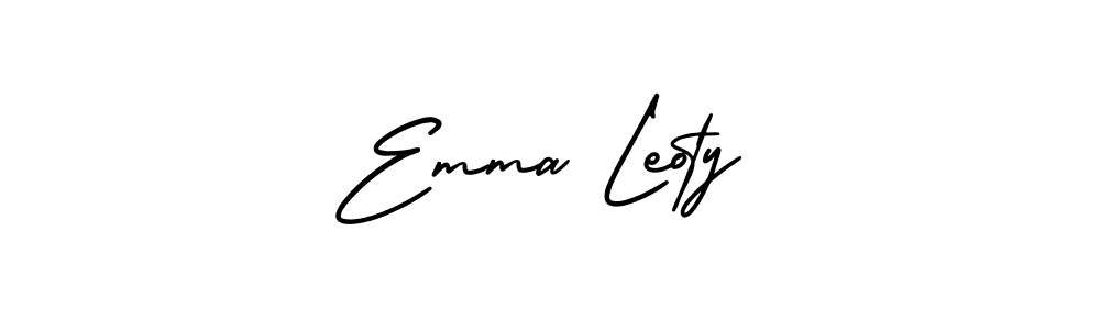 How to Draw Emma Leoty signature style? AmerikaSignatureDemo-Regular is a latest design signature styles for name Emma Leoty. Emma Leoty signature style 3 images and pictures png