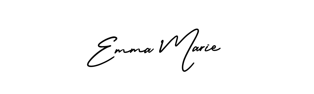 Also You can easily find your signature by using the search form. We will create Emma Marie name handwritten signature images for you free of cost using AmerikaSignatureDemo-Regular sign style. Emma Marie signature style 3 images and pictures png