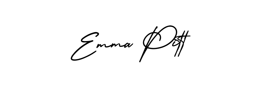 Make a beautiful signature design for name Emma Pitt. Use this online signature maker to create a handwritten signature for free. Emma Pitt signature style 3 images and pictures png