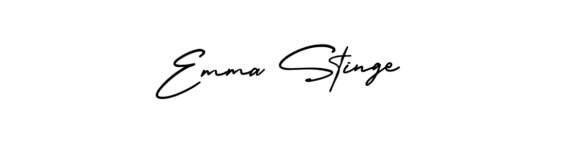 Also You can easily find your signature by using the search form. We will create Emma Stinge name handwritten signature images for you free of cost using AmerikaSignatureDemo-Regular sign style. Emma Stinge signature style 3 images and pictures png