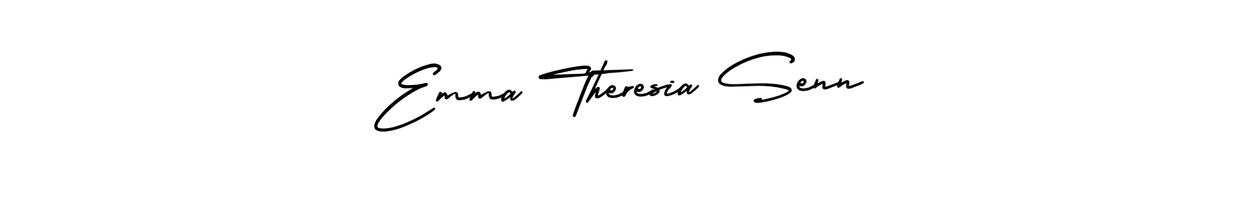 See photos of Emma Theresia Senn official signature by Spectra . Check more albums & portfolios. Read reviews & check more about AmerikaSignatureDemo-Regular font. Emma Theresia Senn signature style 3 images and pictures png