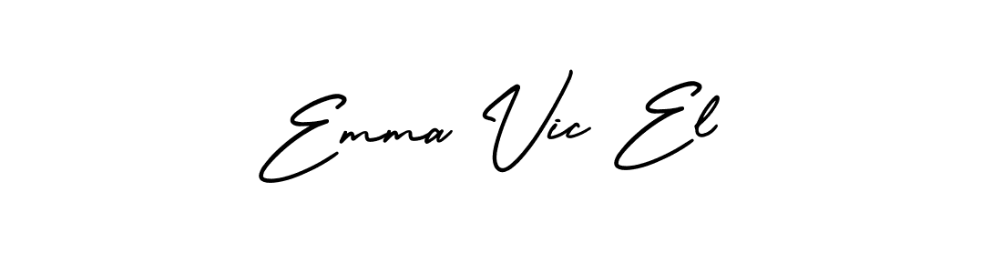 Similarly AmerikaSignatureDemo-Regular is the best handwritten signature design. Signature creator online .You can use it as an online autograph creator for name Emma Vic El. Emma Vic El signature style 3 images and pictures png