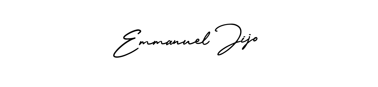 Also You can easily find your signature by using the search form. We will create Emmanuel Jijo name handwritten signature images for you free of cost using AmerikaSignatureDemo-Regular sign style. Emmanuel Jijo signature style 3 images and pictures png