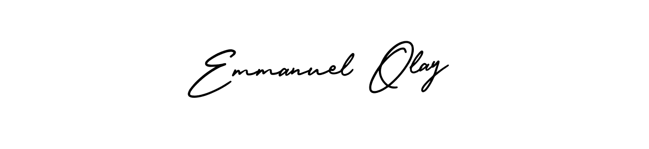 Once you've used our free online signature maker to create your best signature AmerikaSignatureDemo-Regular style, it's time to enjoy all of the benefits that Emmanuel Olay name signing documents. Emmanuel Olay signature style 3 images and pictures png