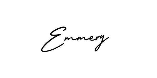 Make a short Emmery signature style. Manage your documents anywhere anytime using AmerikaSignatureDemo-Regular. Create and add eSignatures, submit forms, share and send files easily. Emmery signature style 3 images and pictures png