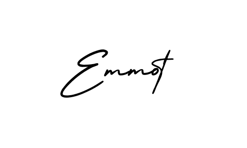 It looks lik you need a new signature style for name Emmot. Design unique handwritten (AmerikaSignatureDemo-Regular) signature with our free signature maker in just a few clicks. Emmot signature style 3 images and pictures png