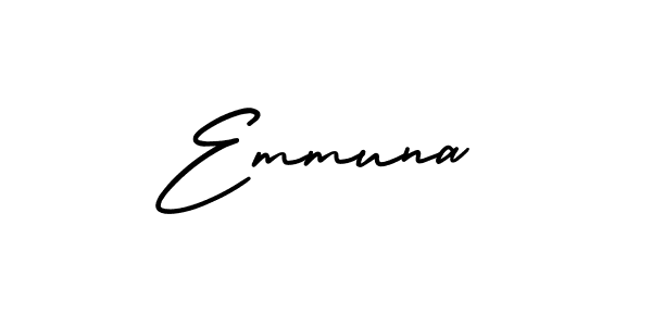 This is the best signature style for the Emmuna name. Also you like these signature font (AmerikaSignatureDemo-Regular). Mix name signature. Emmuna signature style 3 images and pictures png