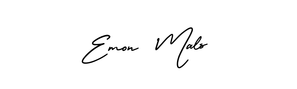 Here are the top 10 professional signature styles for the name Emon  Mals. These are the best autograph styles you can use for your name. Emon  Mals signature style 3 images and pictures png