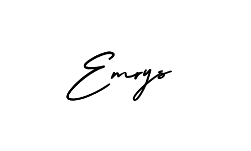 Here are the top 10 professional signature styles for the name Emrys. These are the best autograph styles you can use for your name. Emrys signature style 3 images and pictures png