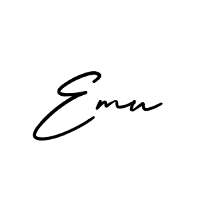 if you are searching for the best signature style for your name Emu. so please give up your signature search. here we have designed multiple signature styles  using AmerikaSignatureDemo-Regular. Emu signature style 3 images and pictures png