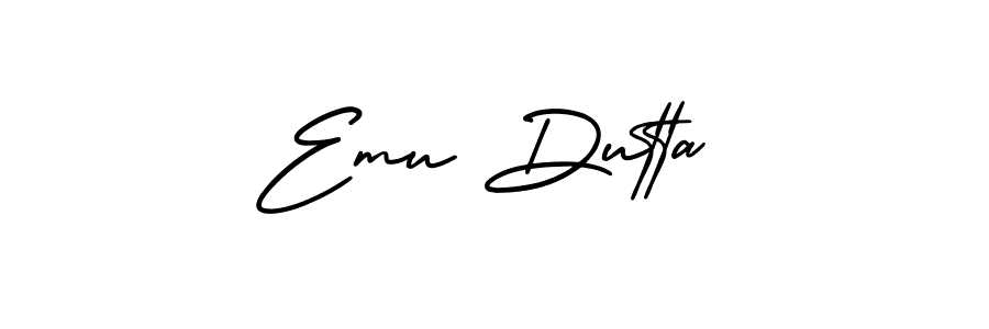 Check out images of Autograph of Emu Dutta name. Actor Emu Dutta Signature Style. AmerikaSignatureDemo-Regular is a professional sign style online. Emu Dutta signature style 3 images and pictures png