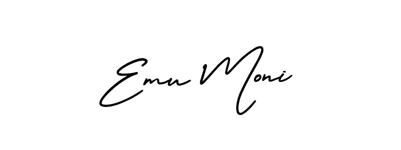 Here are the top 10 professional signature styles for the name Emu Moni. These are the best autograph styles you can use for your name. Emu Moni signature style 3 images and pictures png