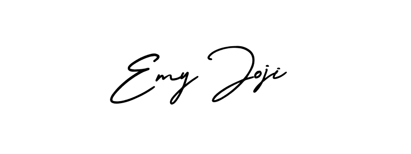 Make a beautiful signature design for name Emy Joji. Use this online signature maker to create a handwritten signature for free. Emy Joji signature style 3 images and pictures png