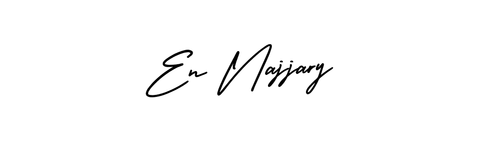 Similarly AmerikaSignatureDemo-Regular is the best handwritten signature design. Signature creator online .You can use it as an online autograph creator for name En Najjary. En Najjary signature style 3 images and pictures png