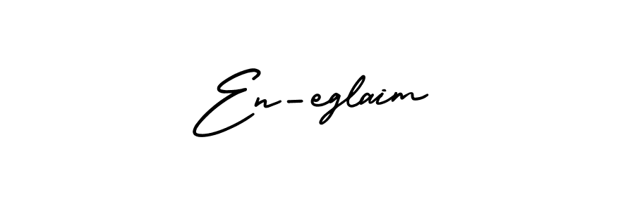 Create a beautiful signature design for name En-eglaim. With this signature (AmerikaSignatureDemo-Regular) fonts, you can make a handwritten signature for free. En-eglaim signature style 3 images and pictures png