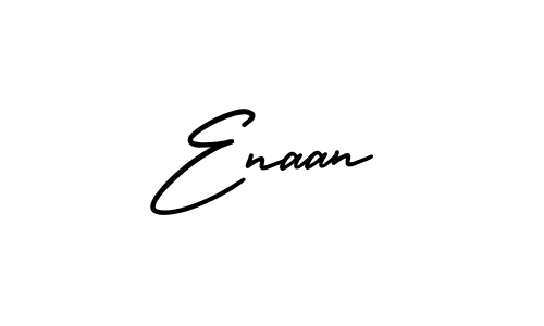 How to make Enaan signature? AmerikaSignatureDemo-Regular is a professional autograph style. Create handwritten signature for Enaan name. Enaan signature style 3 images and pictures png