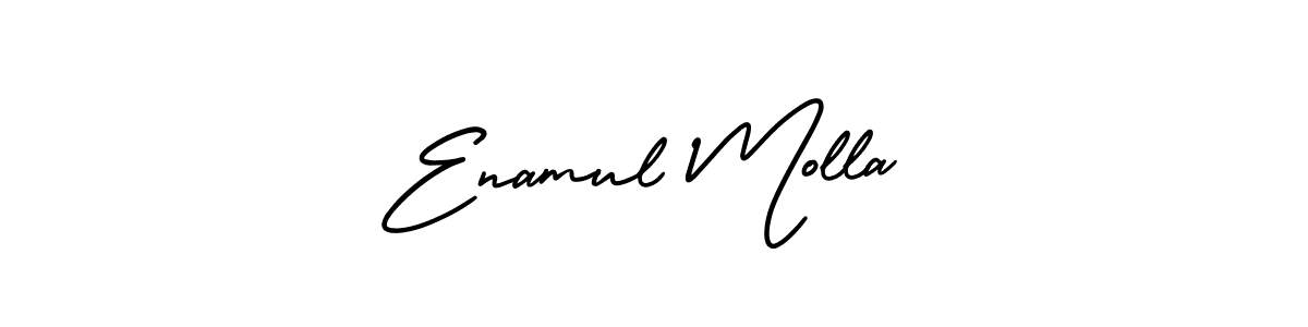 How to Draw Enamul Molla signature style? AmerikaSignatureDemo-Regular is a latest design signature styles for name Enamul Molla. Enamul Molla signature style 3 images and pictures png