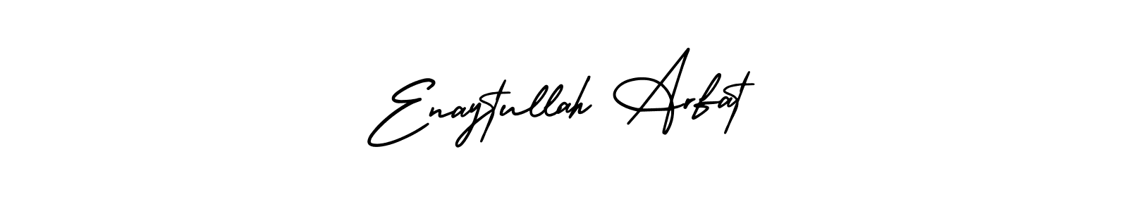 How to Draw Enaytullah Arfat signature style? AmerikaSignatureDemo-Regular is a latest design signature styles for name Enaytullah Arfat. Enaytullah Arfat signature style 3 images and pictures png