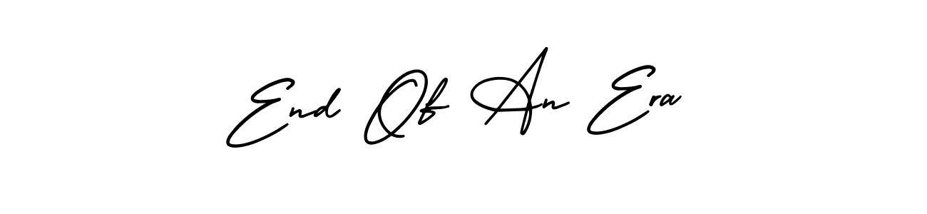 Make a beautiful signature design for name End Of An Era. Use this online signature maker to create a handwritten signature for free. End Of An Era signature style 3 images and pictures png